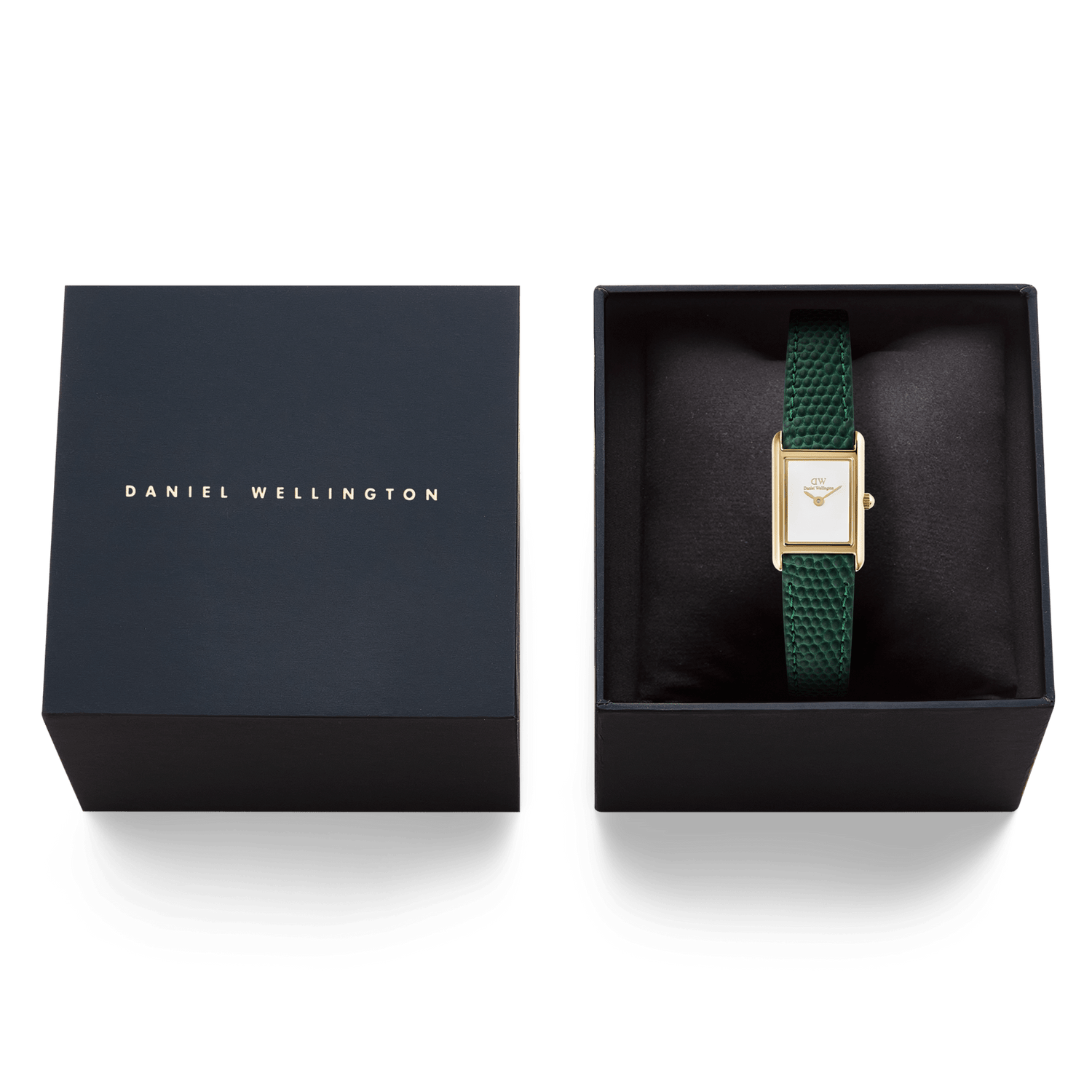 Bound Mini Green Lizard Gold