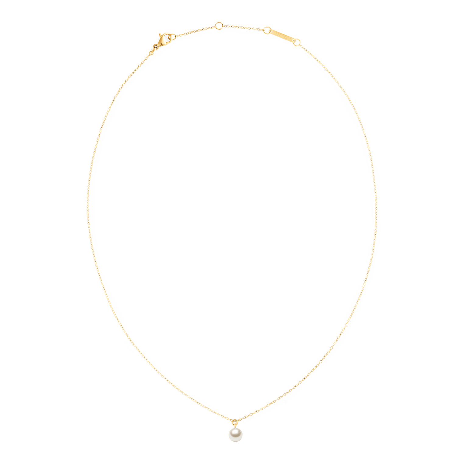Pearl İnci Kolye Gold Renk
