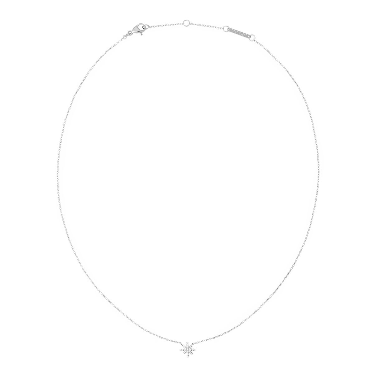 Mirelle Star Necklace Silver