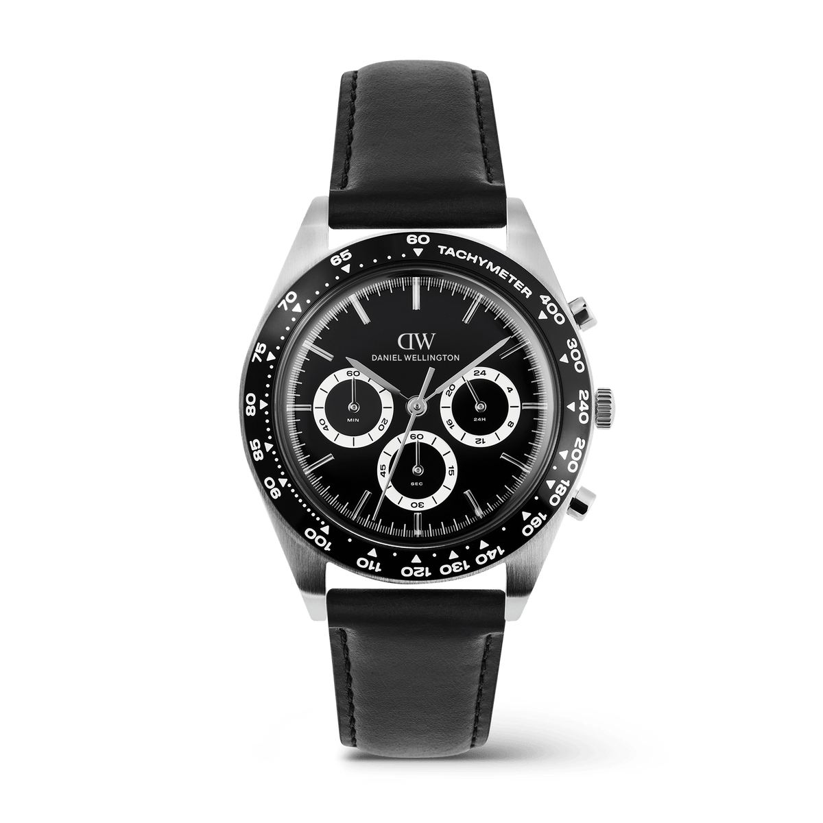 Iconic Tachymeter Sheffield Black Silver