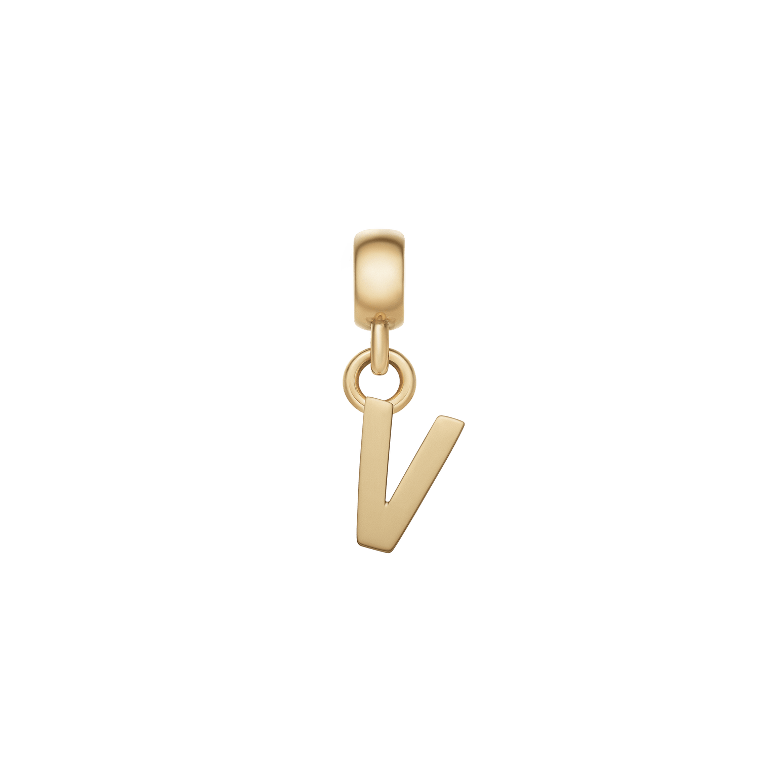 Letter Charm Gold