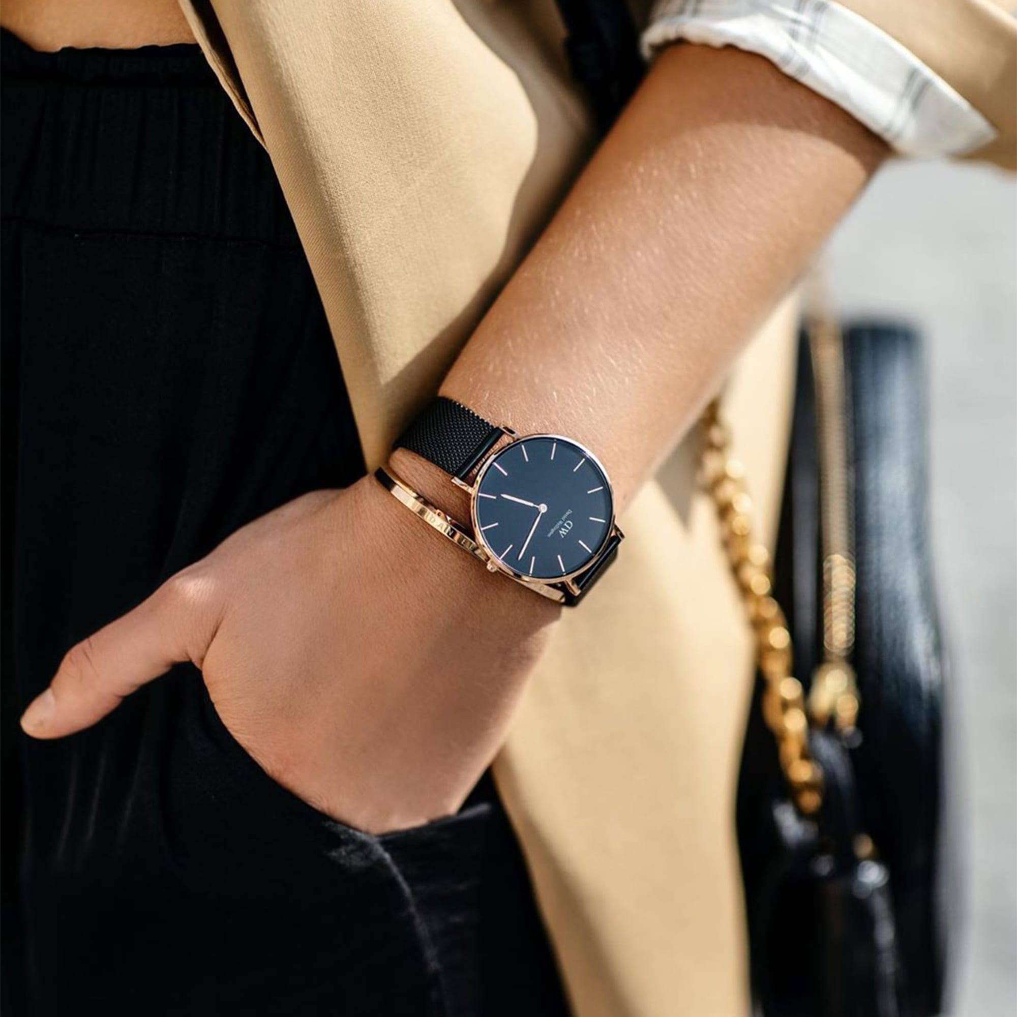 Daniel wellington ashfield on sale gold