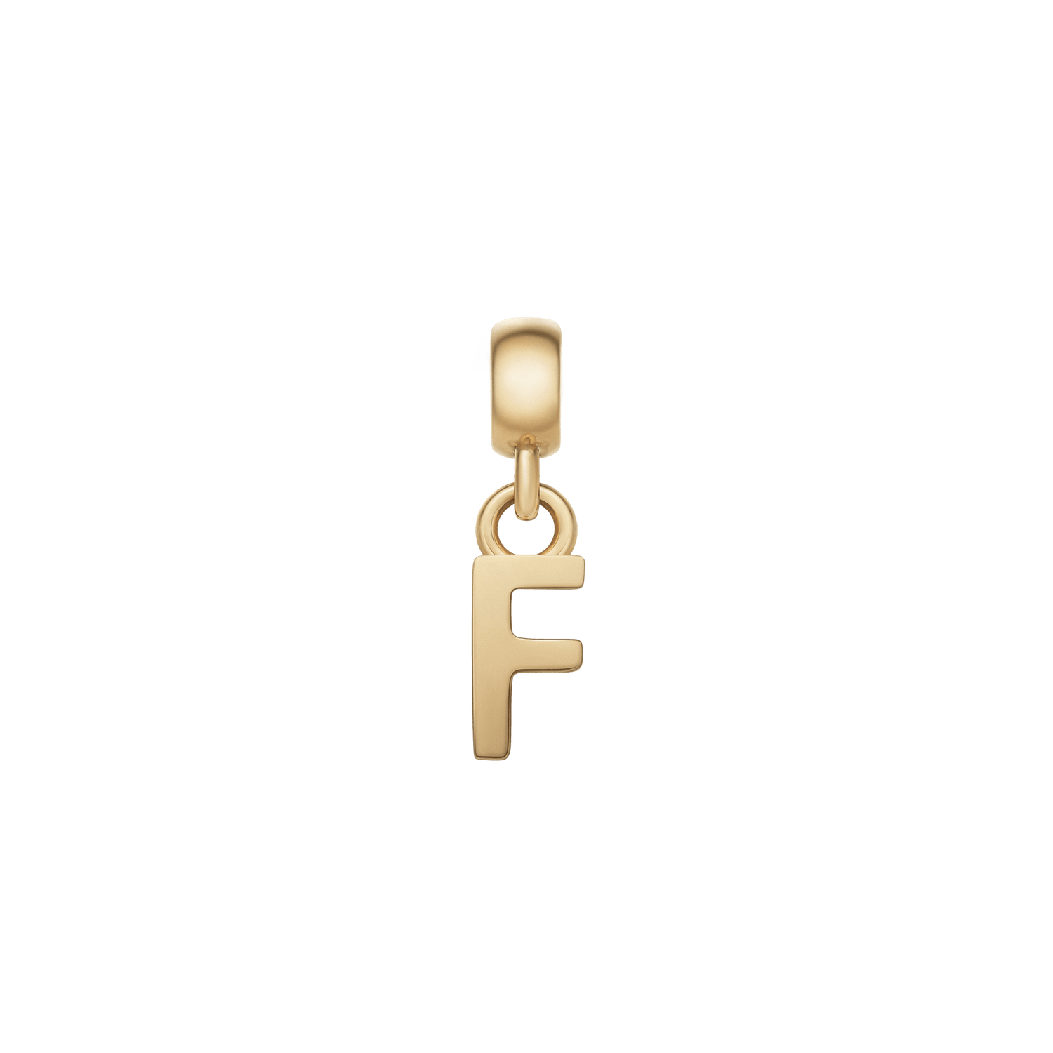 Letter Charm Gold