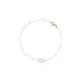 Crystal Zodiac Chain Bracelet Gold