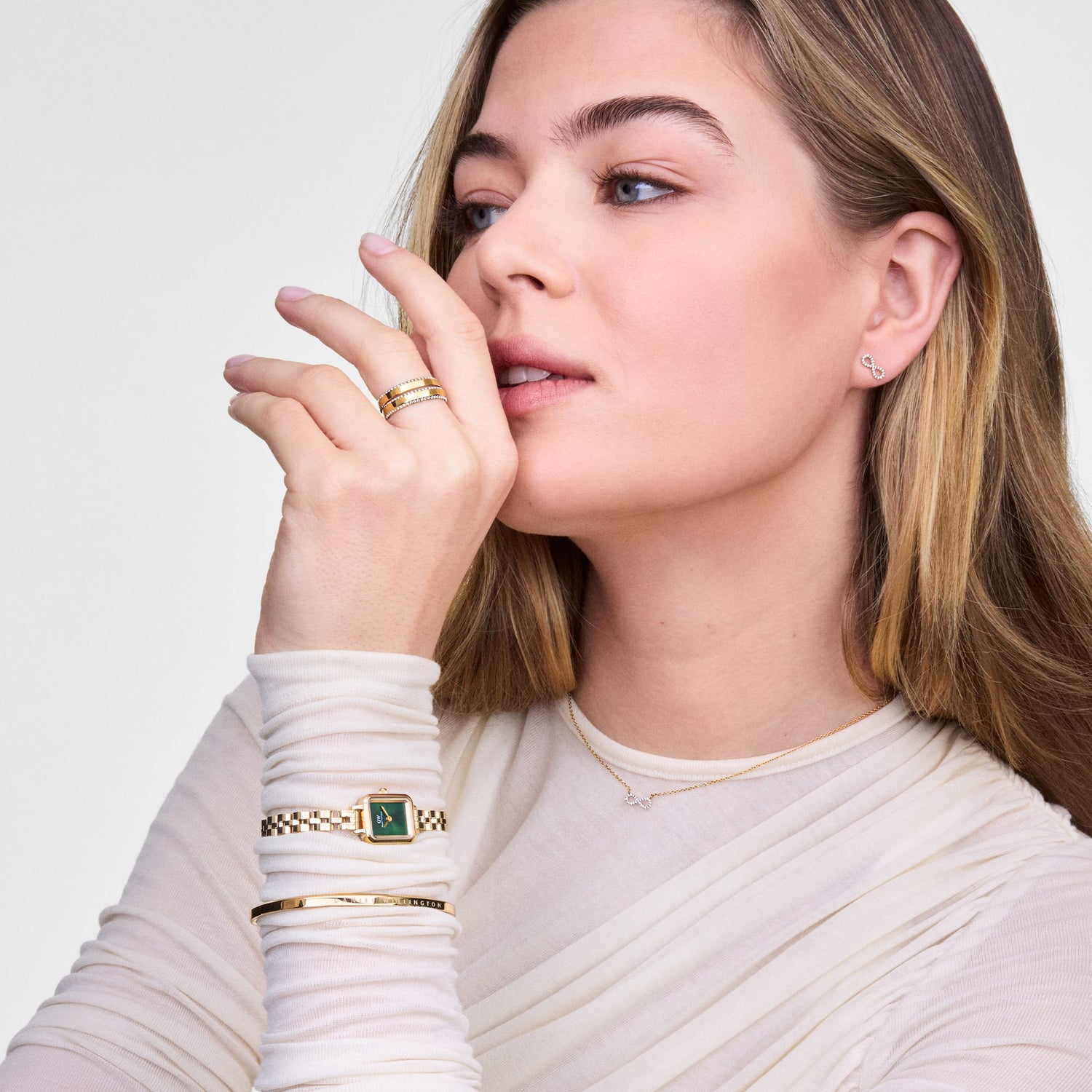 Classic Aura Duo Ring Gold