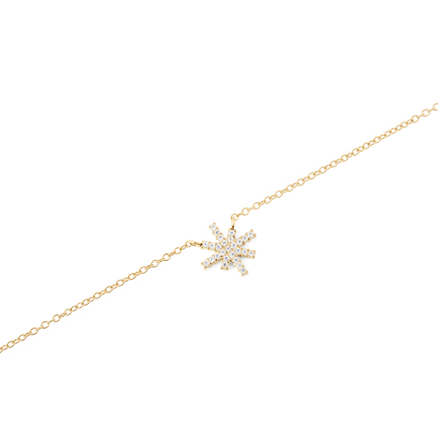 Mirelle Star Necklace Gold