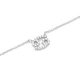 Crystal Zodiac Zincir Silver Renk Kolye