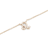 Crystal Zodiac Zincir Gold Renk Kolye