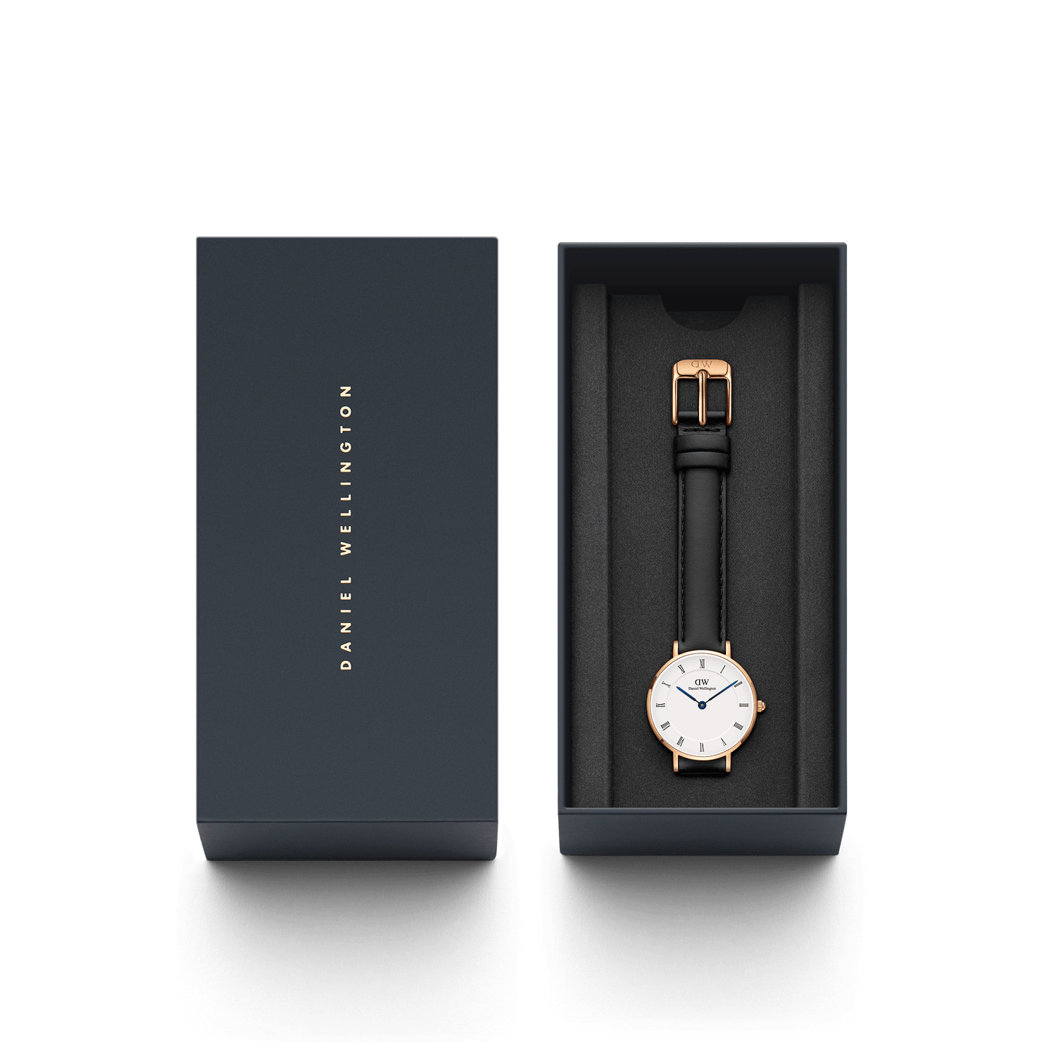 Petite Roman Numerals Sheffield Rose Gold