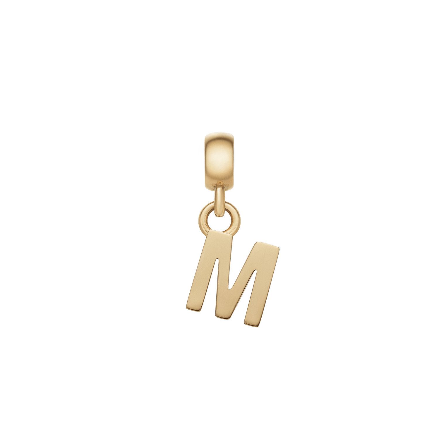 Letter Charm Gold