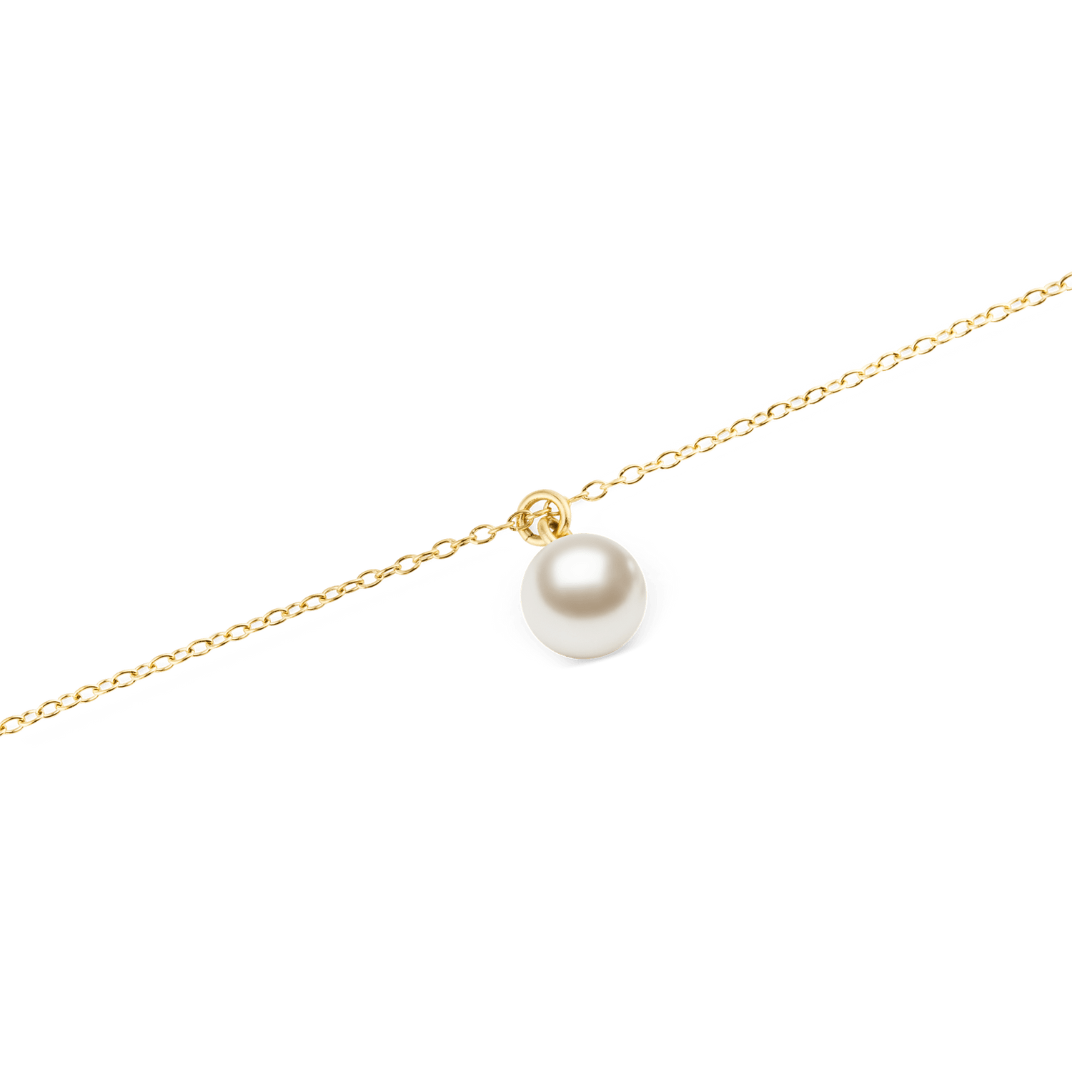 Pearl İnci Kolye Gold Renk