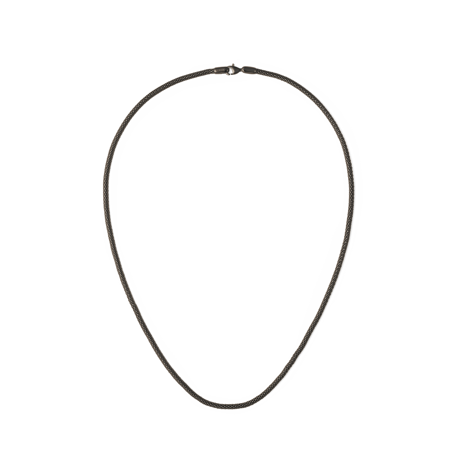 Tide Mesh Necklace Graphite 2.8