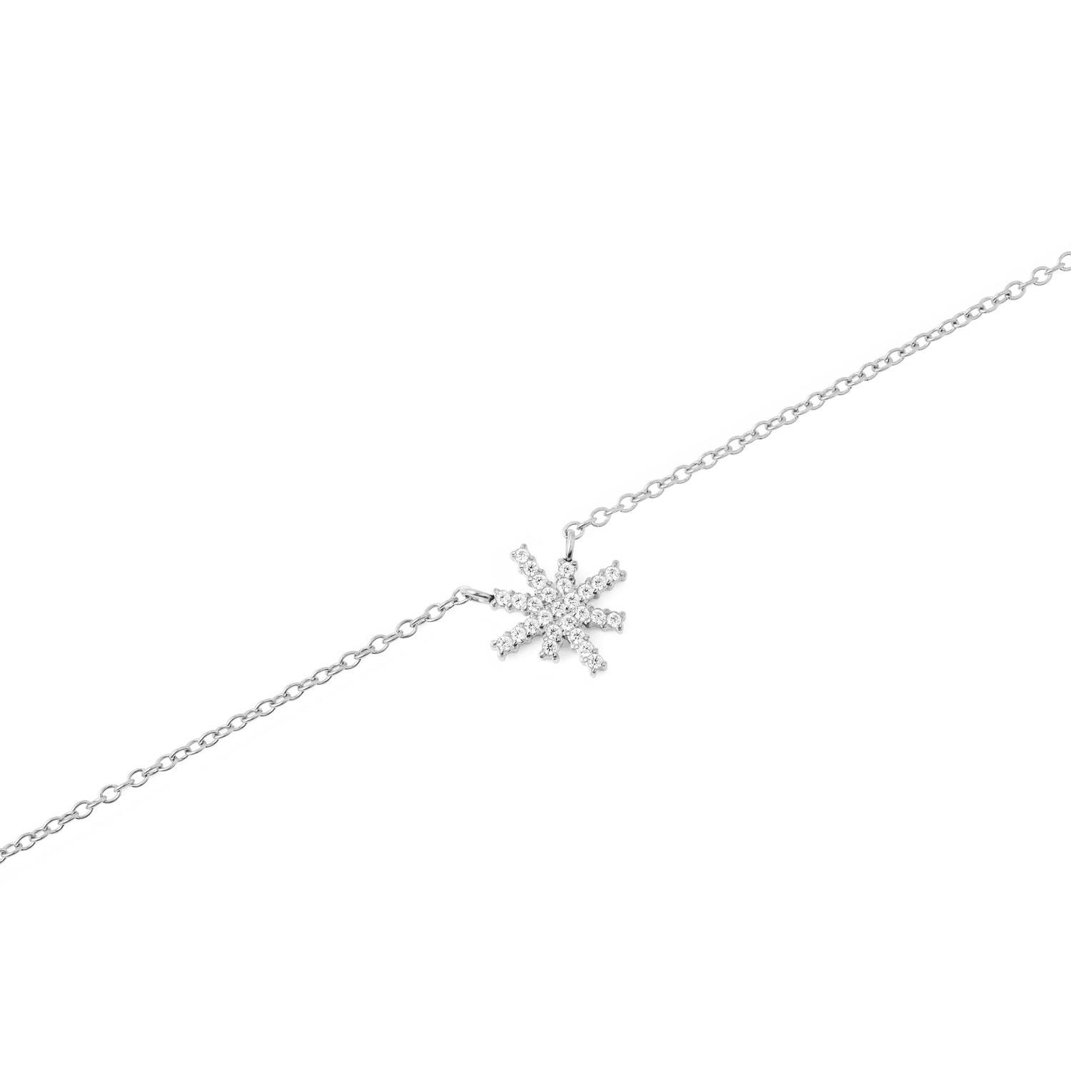 Mirelle Star Necklace Silver