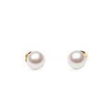 Pearl Stud Earrings Rose Gold