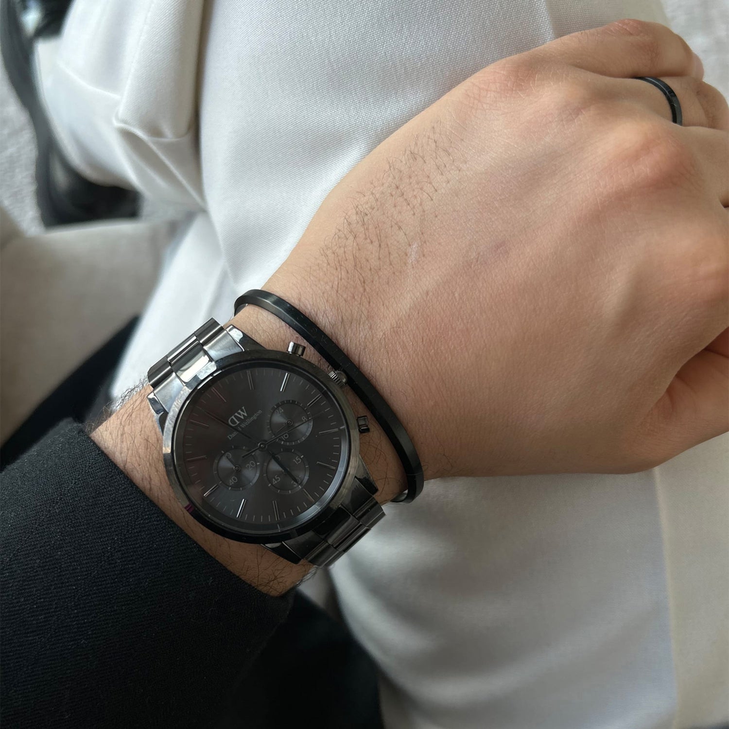 Iconic Chronograph Link Onyx B