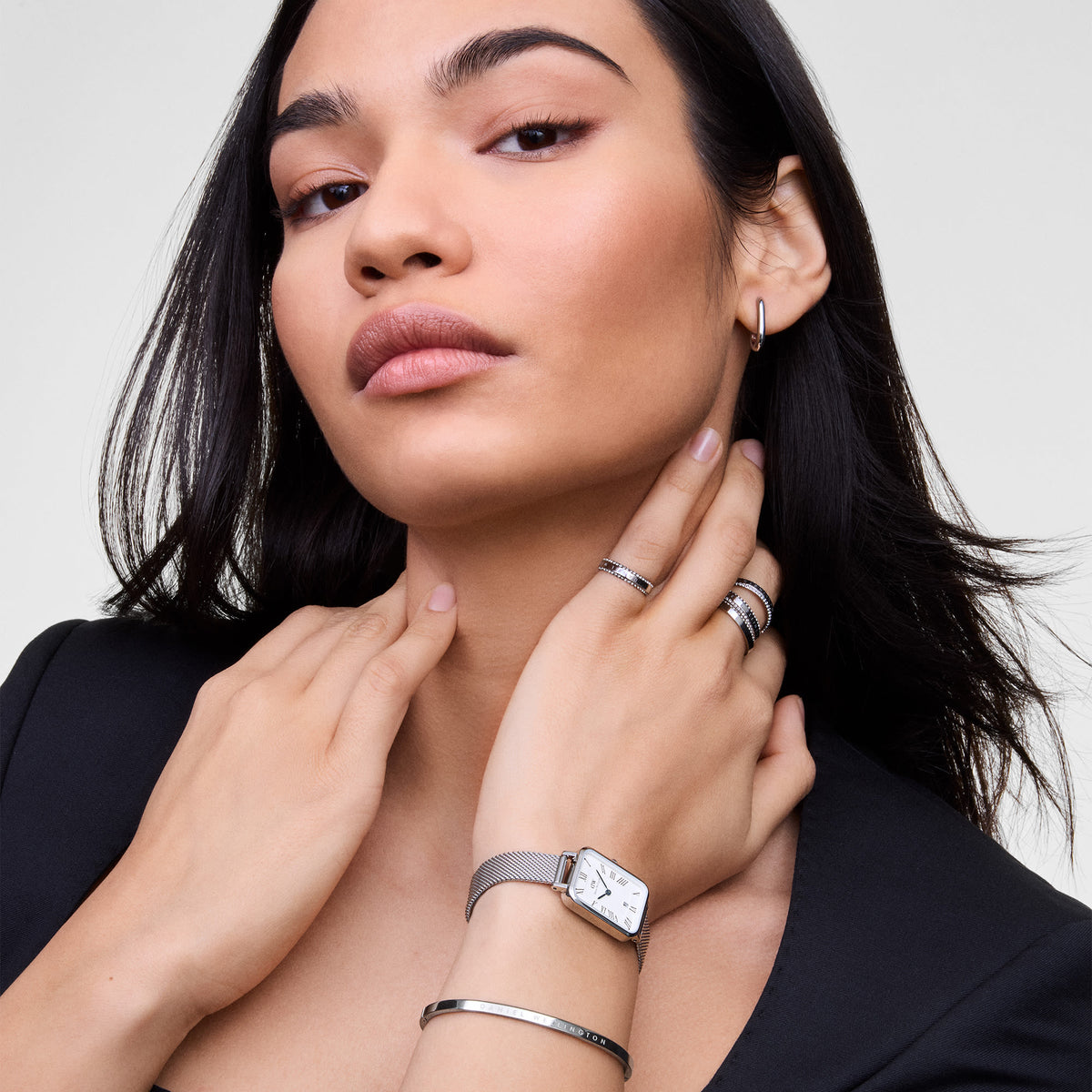 Quadro Sterling  Roman Numerals Date