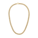 Ellipse Cuban Zincir Gold Renk Erkek Kolye