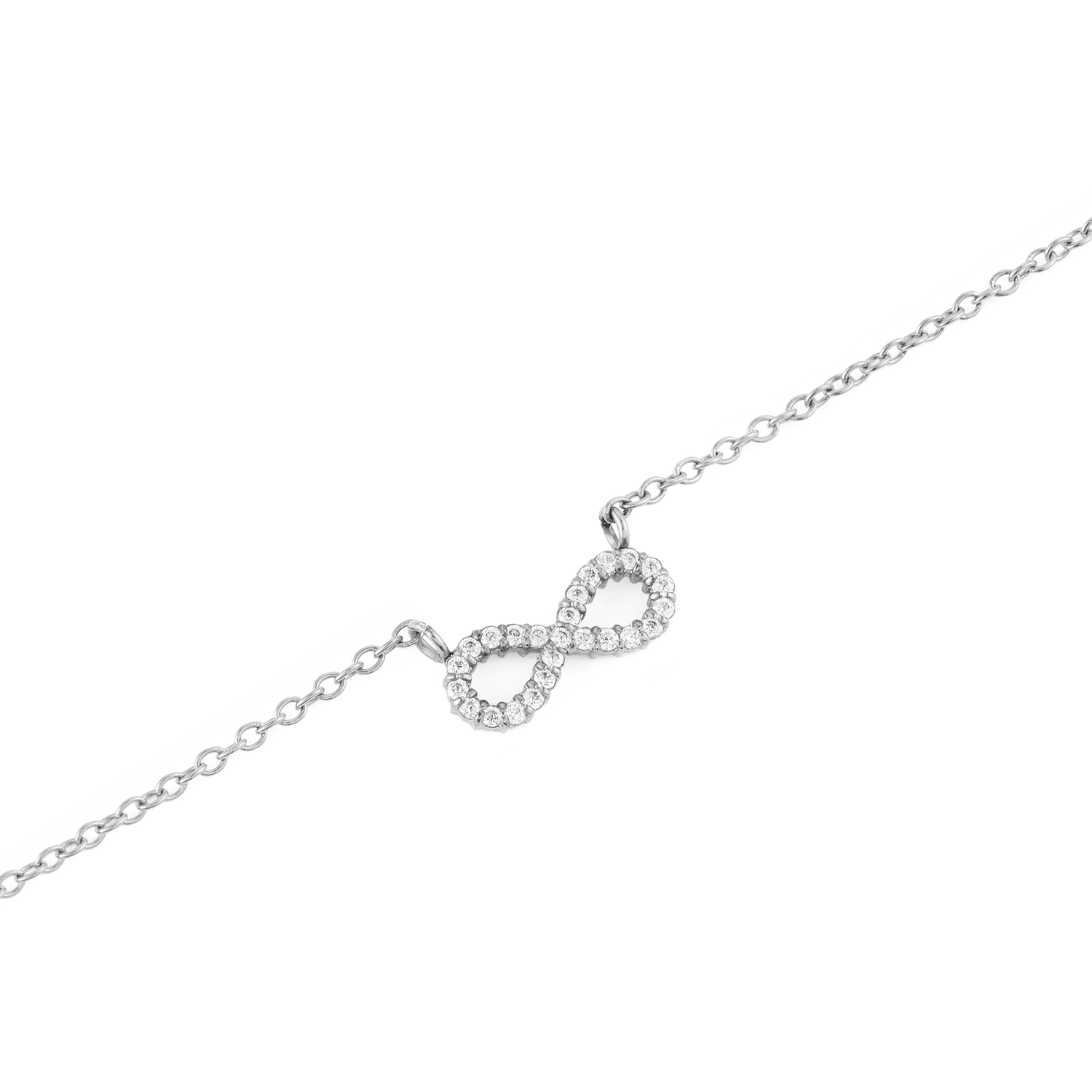 Mirelle Sonsuzluk Silver Renk Kolye