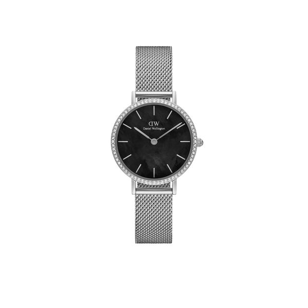 Petite Lumine Bezel Sterling Black MOP Gümüş Kadın Kol Saati