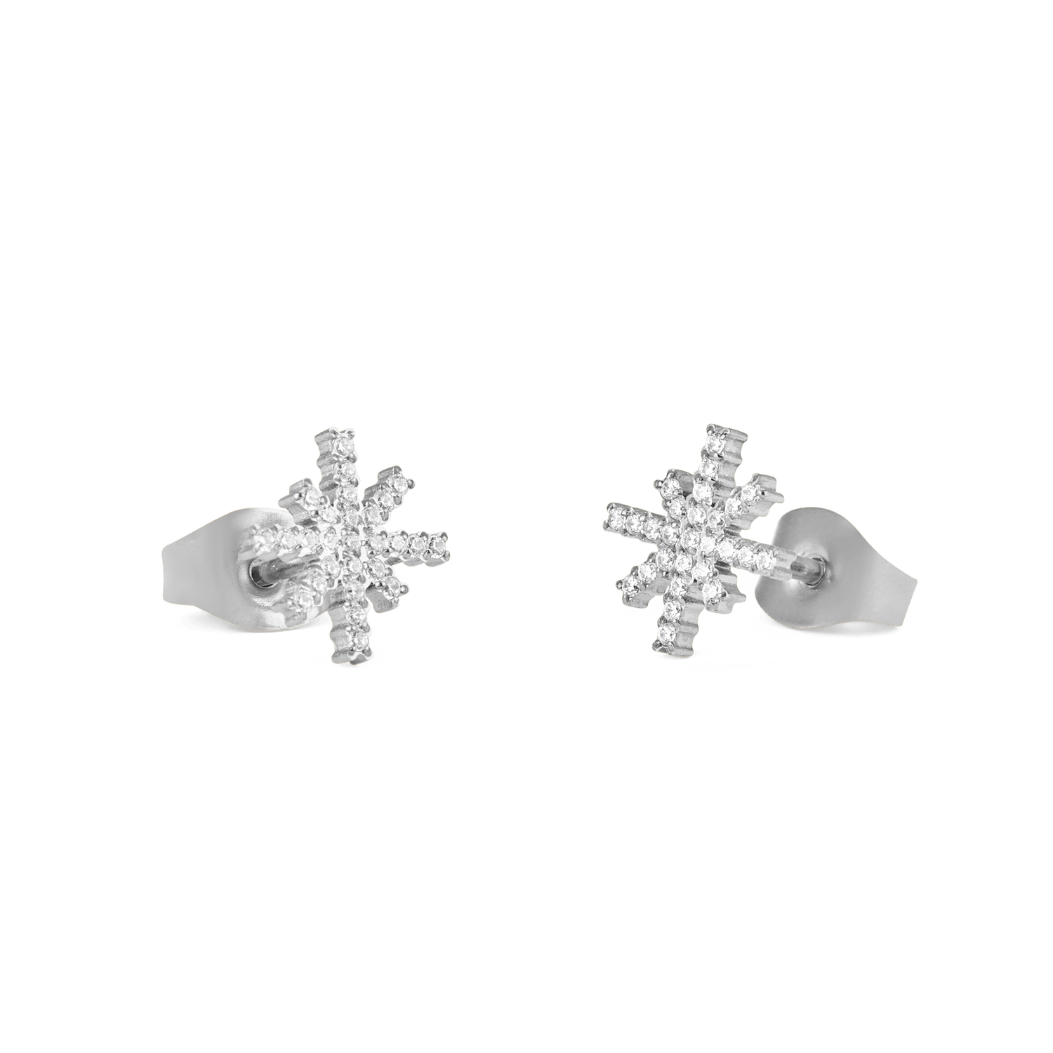 Mirelle Star Earrings Silver