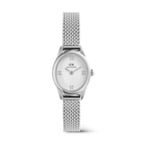 Ophelia Mini Mesh White Silver