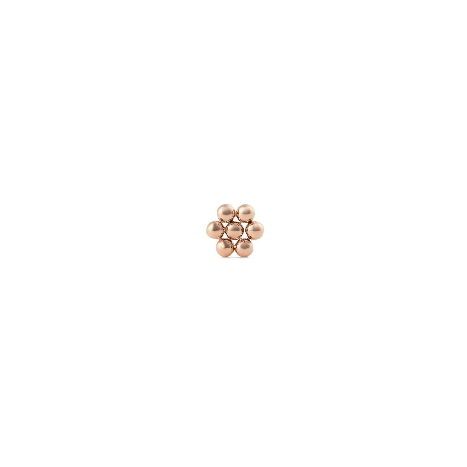 Flower Stud Rose Gold