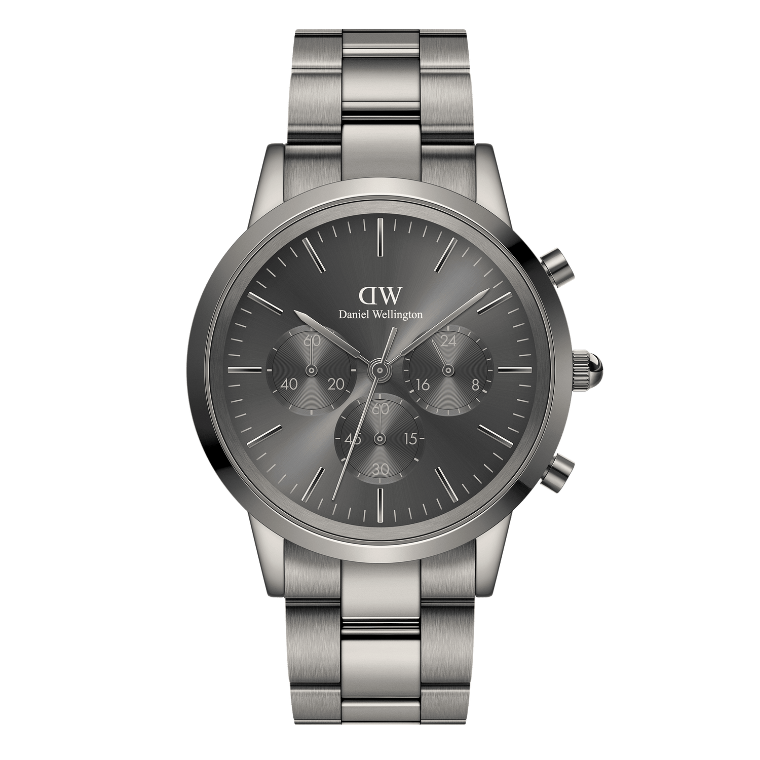 Iconic Chronograph Link Graphite