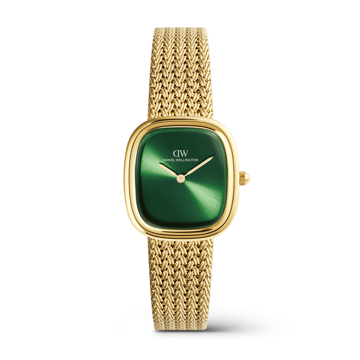 Margot Braided Mesh Emerald Gold